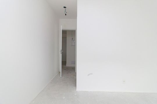 Venda de apartamento no Brooklin com 2 quartos, varanda e condomínio com piscina e churrasqueira. — Suíte 2