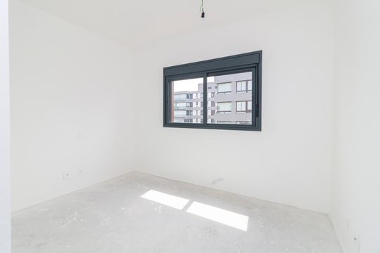 Venda de apartamento no Brooklin com 2 quartos, varanda e condomínio com piscina e churrasqueira. — Suíte 2
