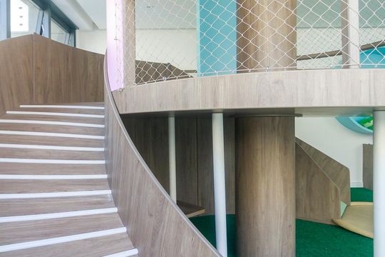Venda de apartamento no Brooklin com 2 quartos, varanda e condomínio com piscina e churrasqueira. — Área comum - Brinquedoteca