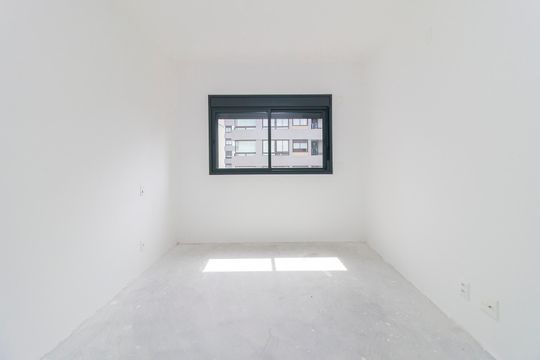 Venda de apartamento no Brooklin com 2 quartos, varanda e condomínio com piscina e churrasqueira. — Suíte 1