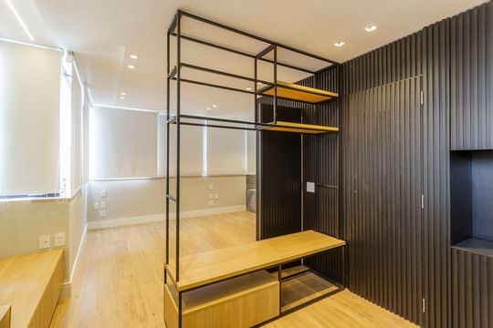 Venda de apartamento mobiliado, 2 quartos, closet e aceita pets. — Suíte 3