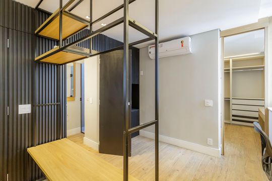 Venda de apartamento mobiliado, 2 quartos, closet e aceita pets. — Suíte 3