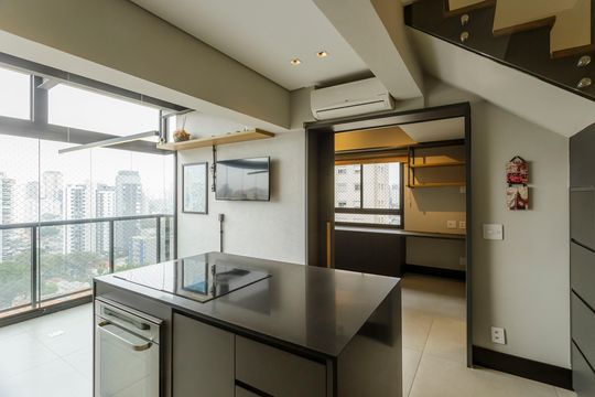 Venda de apartamento mobiliado, 2 quartos, closet e aceita pets. — Cozinha