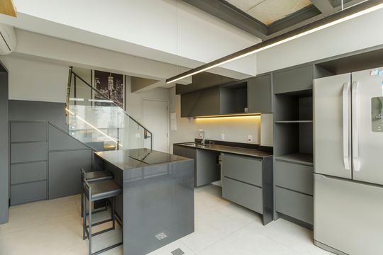 Venda de apartamento mobiliado, 2 quartos, closet e aceita pets. — Cozinha