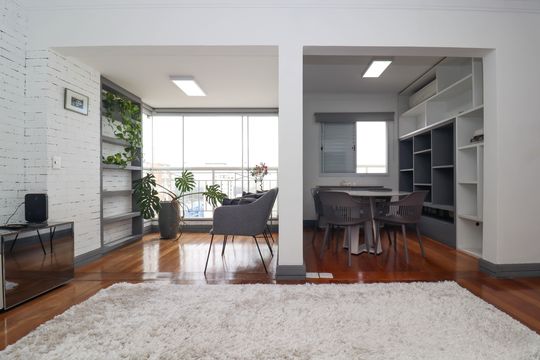 Comprar apartamento mobiliado de 2 quartos no Jardim Paulista com varanda e pets permitidos. — foto 1