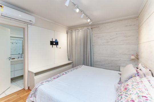 Apartamento mobiliado para comprar com 4 suítes, varanda, closet e garden. — Suíte 1