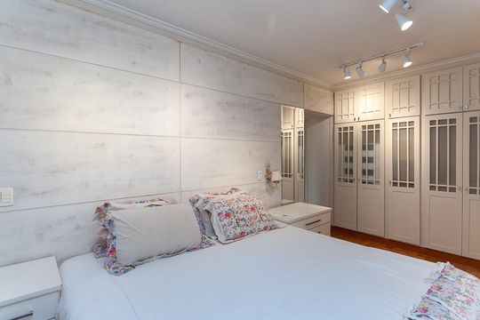 Apartamento mobiliado para comprar com 4 suítes, varanda, closet e garden. — Suíte 1