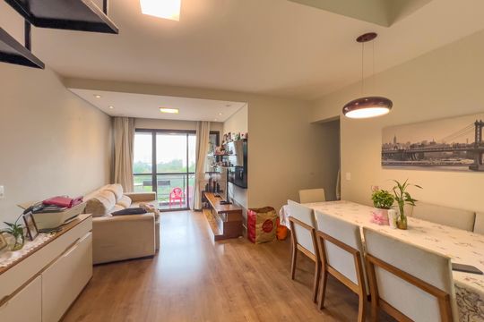 Venda de apartamento mobiliado com 4 quartos, 1 suíte, varanda e churrasqueira no condomínio. — foto 1