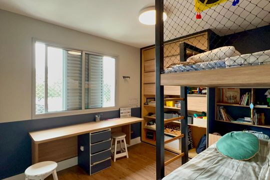 Apartamento na Vila Madalena com 3 quartos, varanda e academia. Ideal para comprar. — Quarto 2