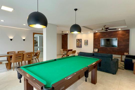 Apartamento na Vila Madalena com 3 quartos, varanda e academia. Ideal para comprar. — Área comum - Salão de jogos
