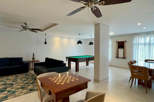 Apartamento na Vila Madalena com 3 quartos, varanda e academia. Ideal para comprar. — Área comum - Salão de jogos