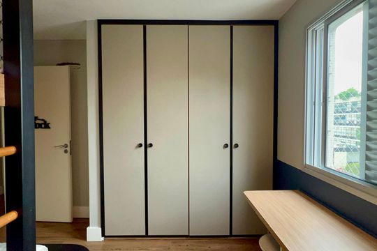Apartamento na Vila Madalena com 3 quartos, varanda e academia. Ideal para comprar. — Quarto 2