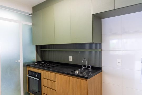 Venda de apartamento no Jardim das Acacias com 2 quartos. — Cozinha
