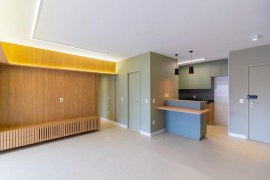 Venda de apartamento no Jardim das Acacias com 2 quartos. — Sala