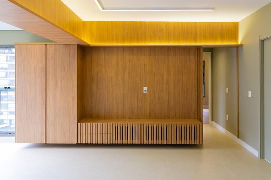 Venda de apartamento no Jardim das Acacias com 2 quartos. — Sala