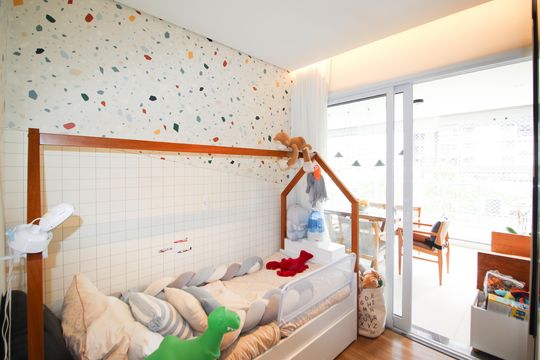 Compra este apartamento com 2 quartos, ideal para pets. — Quarto