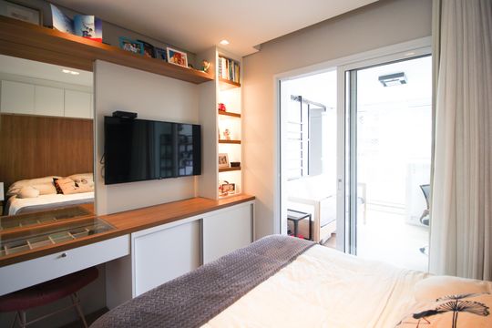 Compra este apartamento com 2 quartos, ideal para pets. — Suíte