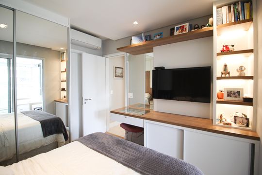 Compra este apartamento com 2 quartos, ideal para pets. — Suíte