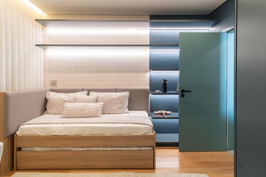 Apartamento em Perdizes com varanda, 2 suítes, mobiliado, ideal para comprar e aceitar animais. —  Suíte 2