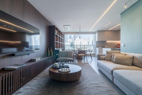 Apartamento em Perdizes com varanda, 2 suítes, mobiliado, ideal para comprar e aceitar animais. — foto 1