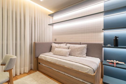 Apartamento em Perdizes com varanda, 2 suítes, mobiliado, ideal para comprar e aceitar animais. —  Suíte 2