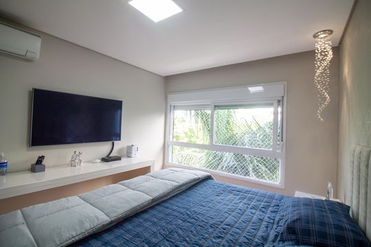 Venda de apartamento no Campo Belo com 3 quartos, piscina e churrasqueira. — Suíte 3