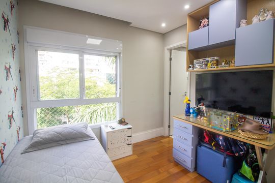 Venda de apartamento no Campo Belo com 3 quartos, piscina e churrasqueira. — Suíte 2