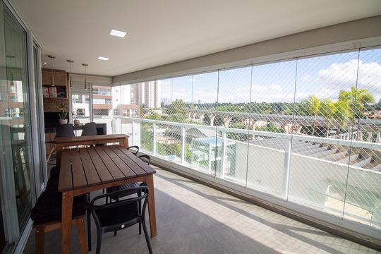 Venda de apartamento no Campo Belo com 3 quartos, piscina e churrasqueira. — Varanda Gourmet