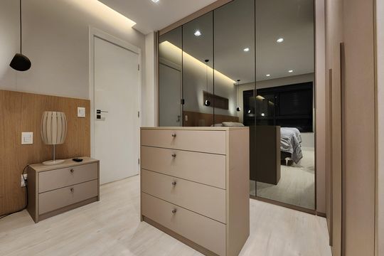 Venda de apartamento mobiliado com 3 suítes, piscina e churrasqueira no condomínio. — Suíte 3