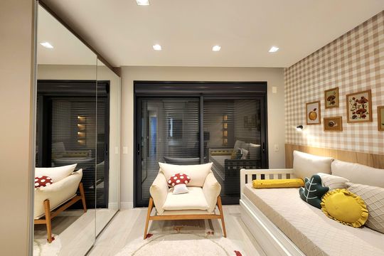 Venda de apartamento mobiliado com 3 suítes, piscina e churrasqueira no condomínio. — Suíte 1