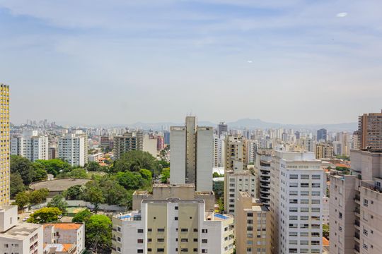 Apartamento em Perdizes, 4 quartos, 1 suíte, mobiliado, academia, churrasqueira, piscina. Perfeitopara comprar. — Vista da Sala 1