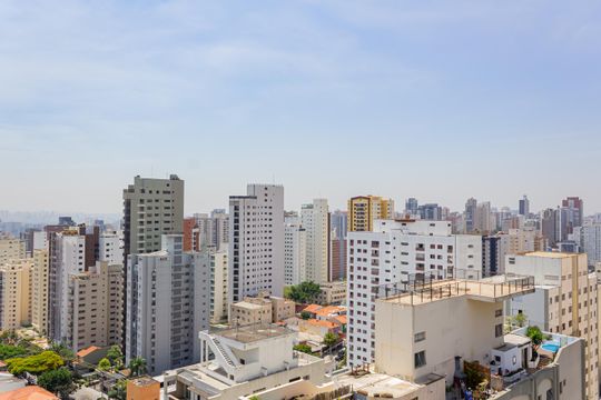 Apartamento em Perdizes, 4 quartos, 1 suíte, mobiliado, academia, churrasqueira, piscina. Perfeitopara comprar. — Vista do Quarto Suíte