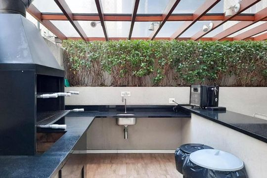 Apartamento em Perdizes, 4 quartos, 1 suíte, mobiliado, academia, churrasqueira, piscina. Perfeitopara comprar. — Área comum - Churrasqueira