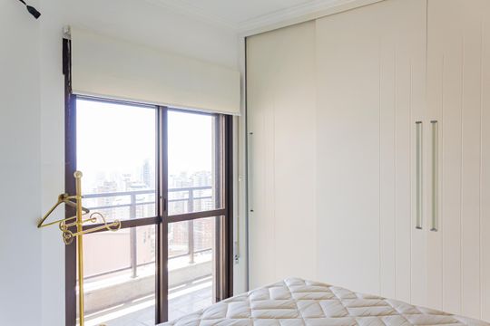 Apartamento em Perdizes, 4 quartos, 1 suíte, mobiliado, academia, churrasqueira, piscina. Perfeitopara comprar. — Quarto Suíte