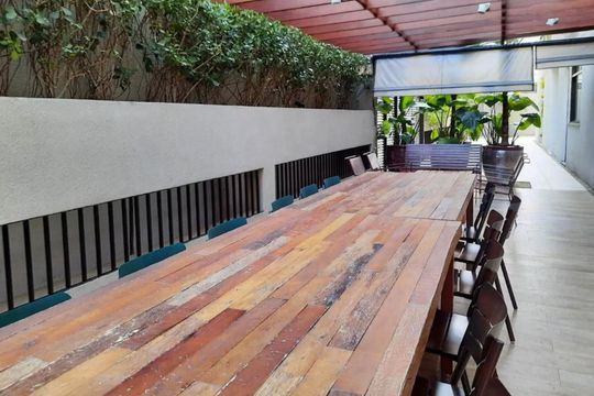 Apartamento em Perdizes, 4 quartos, 1 suíte, mobiliado, academia, churrasqueira, piscina. Perfeitopara comprar. — Área comum - Churrasqueira
