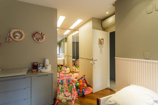 Comprar apartamento no Planalto Paulista: 2 quartos, 1 suíte, varanda e academia no condomínio. — Quarto 2
