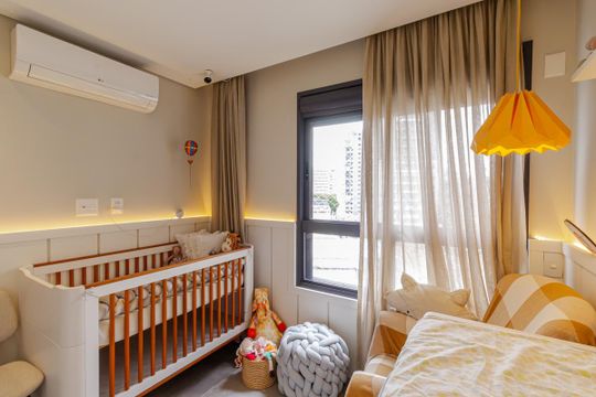 Apartamento em Moema para compra: 3 suítes, closet, churrasqueira, pets permitidos. — Quarto 1