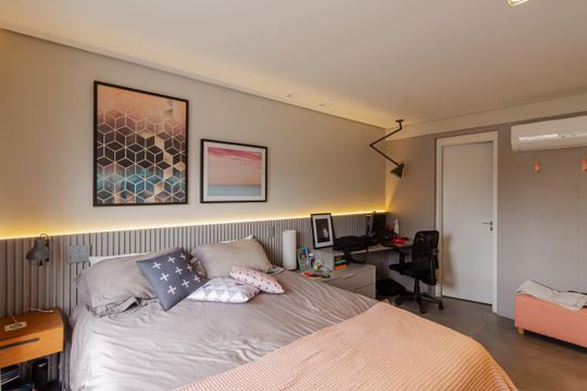 Apartamento em Moema para compra: 3 suítes, closet, churrasqueira, pets permitidos. — Suíte 1