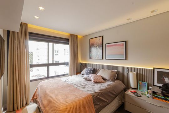 Apartamento em Moema para compra: 3 suítes, closet, churrasqueira, pets permitidos. — Suíte 1