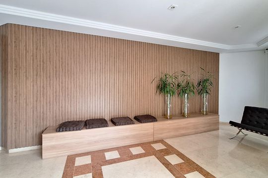 Comprar apartamento com varanda, 4 quartos, 2 suítes e piscina no condomínio. — Área comum