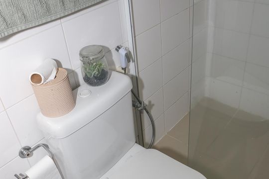 Venda de apartamento com 3 suítes e varanda na Vila Bela Alianca. — Banheiro da Suíte 3
