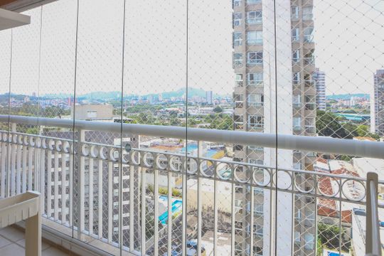 Venda de apartamento com 3 suítes e varanda na Vila Bela Alianca. — Sacada 2