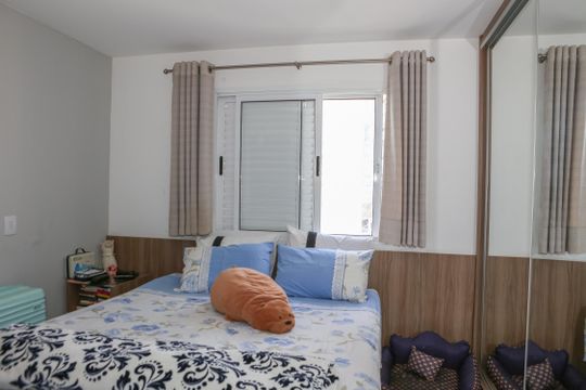Venda de apartamento com 3 suítes e varanda na Vila Bela Alianca. — Suíte 1