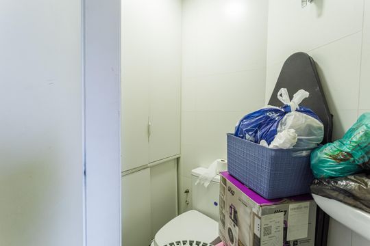 Apartamento em Indianópolis para compra, 3 quartos e academia no condomínio. — Área de Serviço