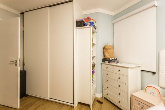 Apartamento em Indianópolis para compra, 3 quartos e academia no condomínio. — Quarto 1