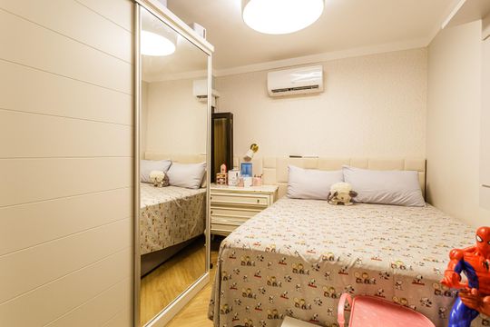 Apartamento em Indianópolis para compra, 3 quartos e academia no condomínio. — Quarto 2