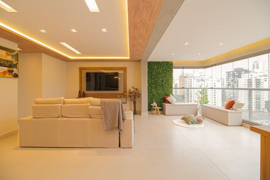 Comprar apartamento mobiliado no Brooklin, 3 quartos, academia e pets permitidos. — foto 1