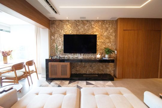 Comprar apartamento mobiliado com 1 suíte e closet. Piscina, academia e churrasqueira no condomínio. — foto 8