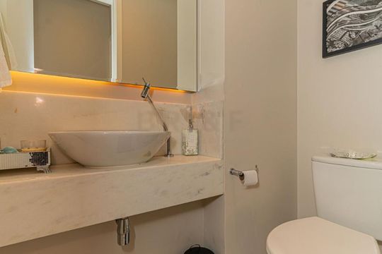 Apartamento mobiliado no Brooklin com 2 quartos, closet e piscina no condomínio. Ideal para compra. — foto 20