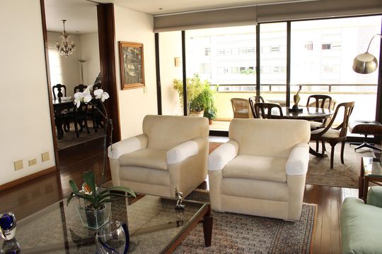 Apartamento mobiliado para comprar em Higienópolis, 3 quartos, varanda, closet e academia. — foto 3